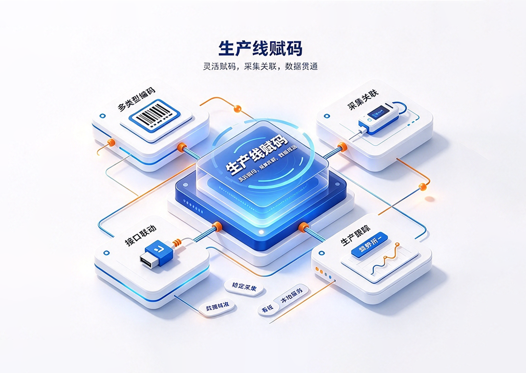 生产线赋码 示意图